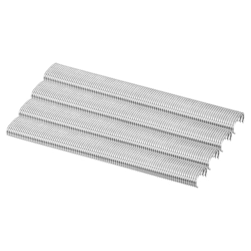 Agrafes à anneau en C 12 mm en acier galvanisé de calibre 15 pour pinces - Lot de 1000 pièces