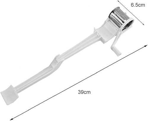 Miniatura 3 de Rallador de queso giratorio manual con tambor de acero inoxidable multifunción con mantequilla cortador de chocolate artilugios de cocina