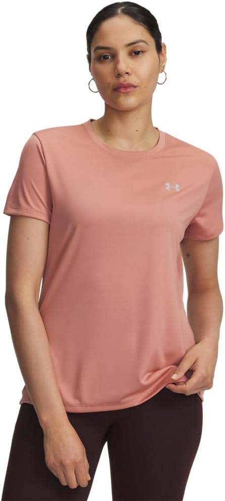 Under Armour Womens Velocity Solid Short Sleeve Crew Neck T Shirt