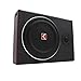 Produktbild LUFEI Car Subwoofer, 600W 8 Inch Ultra-Thin 12V Amplifier Car Audio, Treble Active Speaker Wood Grain Audio