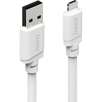 Hama 1M USB A Lightning Cable for iPhone iPad MFi White