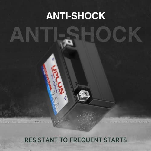 Image of UPLUS YTX7A-BS Motorcycle Scooter Battery, EB7A-4-I Maintenance Free 12V 6Ah SLA Batteries ATV AGM Battery, Replacement for YTX7A-4, ETX7A-BS, LTX7A-BS,NTX7A-BS,FTX7A-BS, ENTX7A-BS, GTX7A-BS, MTX7A-BS