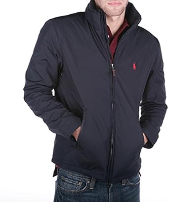 black polo windbreaker