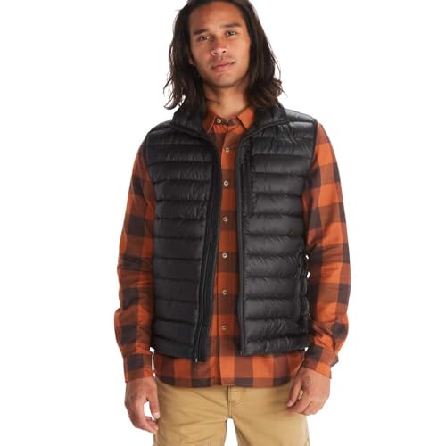 Chaleco Highlander Marmot abrigo ligero de montaña y chaleco acolchado invierno hombre