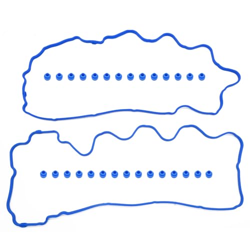 SCHUSSPART ‎VS50687R Engine Valve Cover Gasket Set 4.6L 5.4L Compatible with Ford F150 F250 F350 Expedition Explorer Mustang Fit for Lincoln Mark LT Navigator Mountaineer 2007-2014 Replaces VS50433