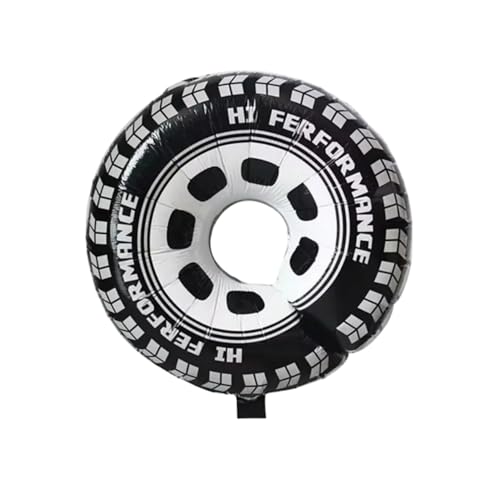 Image of Transportaion Balloon (Racing Bike Tyre Foil Balloon Set Of 1pcs)