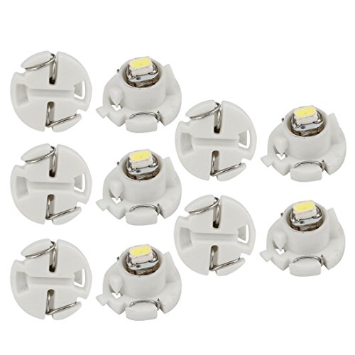 Sourcingmap T4,2 Luz Blanca Led 3020Smd Bombillas de Salpicadero Panel Tablero