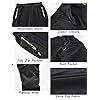 Womens-Outdoor-Lightweight-Quick-Dry-Hiking-Pants-Sportswear-Cargo-Zipper-Pockets-with-Belt Satankud Women's Outdoor Lightweight Quick Dry Hiking Pants Sportswear Cargo Zipper Pockets with Belt Thin Black M-30W