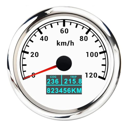 60kmh 120 200KMH 60MPH 85mm�Q�[�W GPS �X�s�[�h���[�^�[ �A���e�i�t�� 7�FLED 3in1 COG TRIP ���s�����v �{�[�g �ԗp(CustomizedWS 120kmh)