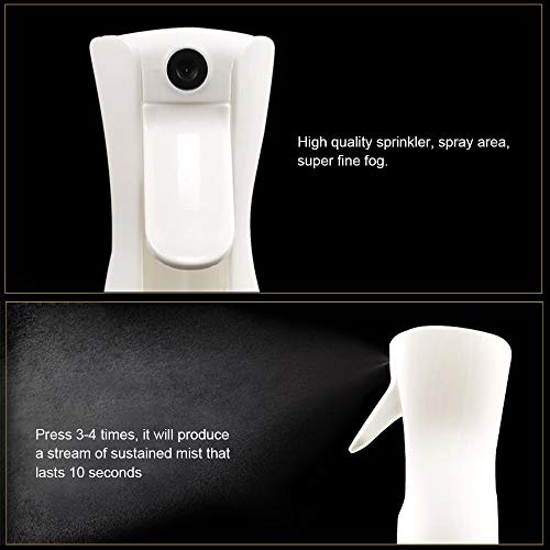 Frasco spray de cabelo de 200 ml da Anself Spray Spray de Água Contínua Aerosol Fine Mist para domar