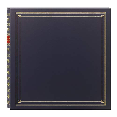 Pioneer Photo Albums MP-46/BB 300-Pocket Post Bound Bay Blue Leatherette Cover Photo Album, 4 by 6-Inch Prints by Pioneer Photo Albums - Used condition - CA$12.23