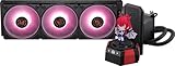 MSI CORELIQUID A17 MLG Edition - AIO ARGB CPU Liquid Cooler - 360mm Radiator - LGA 1851 and AM5 Ready - Triple 120mm ARGB PWM Fans - Uni Bracket - Exclusive MLG Figure