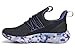 adidas Unisex-Kids Lite Racer Adapt 7.0, Black/Clear Pink/Cobalt Blue, 12K