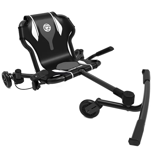 EzyRoller New Drifter-X Ride on Toy for Ages 6 and Older, Up to 150lbs. - Black