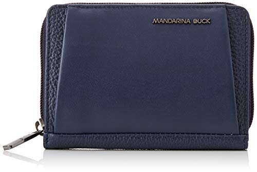 Preisvergleich Produktbild Mandarina Duck Damen Athena Geldbörsen, Blau (Dress Blue), 10x21x28.5 cm