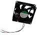 Produktbild Aerzetix: Gehäuse Lüfter für Computer PC 12 V 80 x 80 x 25 mm 69,7 M3/H 33dBA 3200RPM 28 AWG