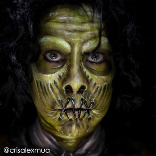 Image of Mehron Makeup Paradise AQ - OLIVE, Water-Activated Face & Body Paint