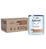 Aptamil 1 Lactose Free First Infant Milk Formula Powder, from Birth, 400g (Pack of 4)