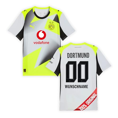 PUMA Original BVB Trikot Kinder [Away 25/26] Offizielles Borussia...