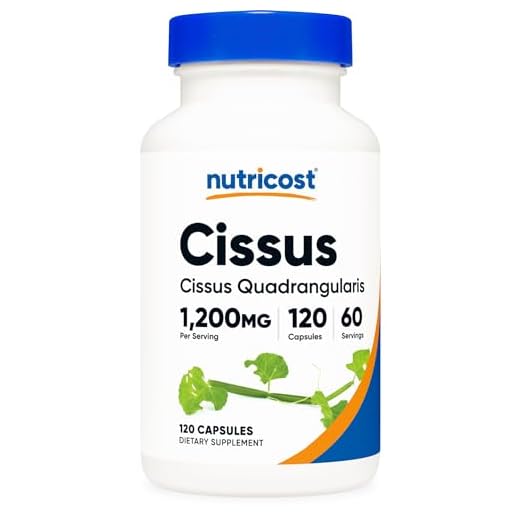 Nutricost Cissus Quadrangularis (1200mg) 120 Capsules, 60 Servings