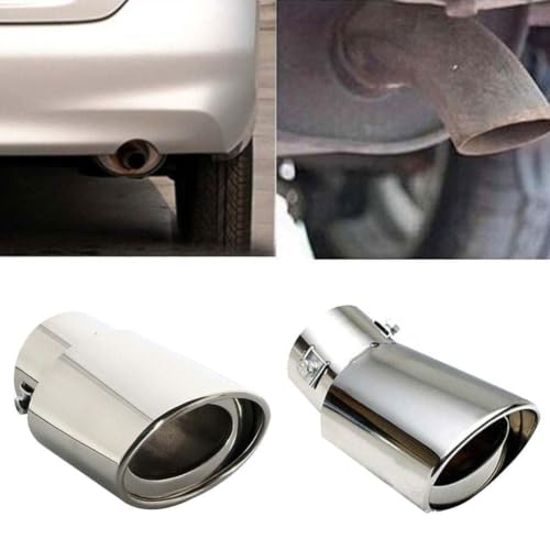 Cola de escape para Tesla Model 3 2017-2023 de acero inoxidable 6