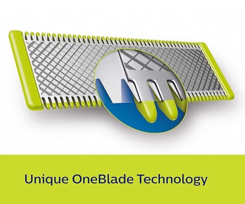 Image of Replaceable Oneblade Compatible for Phillipps Oneblade Trimmer Handles QP210 /51,QP220 /50,Qp2512,Qp6550,Qp2513,Qp2525,Qp2526 and Qp2532 Qp1424, and manymore Oneblade Handles