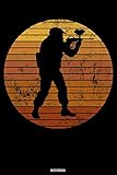 Notebook: Retro Vintage Paintball Training Journal Paintball Game composition book Birthday Gift