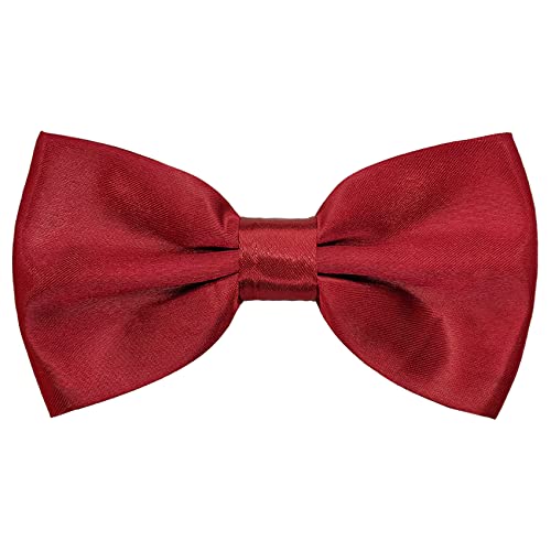 Image of Bow Tie for Men & Boys, Pre-Tied Bowtie Adjustable 9-18in, for Formal Tuxedo, Prom Party, Wedding