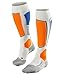 Produktbild FALKE Herren Skisocken SK2, Skistrümpfe mit Merinowolle, atmungsaktive Kniestrümpfe zum Skifahren, hohe Wärmeisolation, mittelstarke Polsterung, 1er Pack, Weiß (Off-White 2045), Größe: 39-41