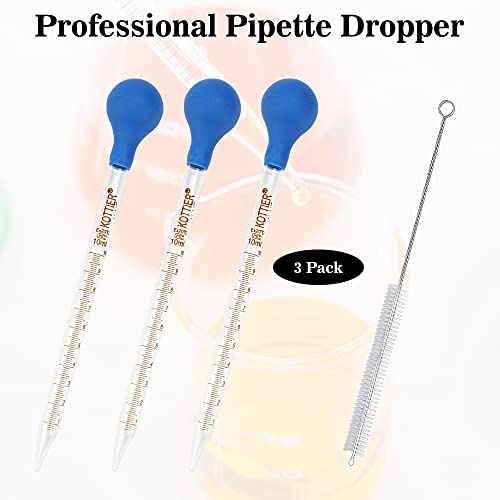 Omoojee 003 3Pcs Glass Pipettes Dropper thumb #6