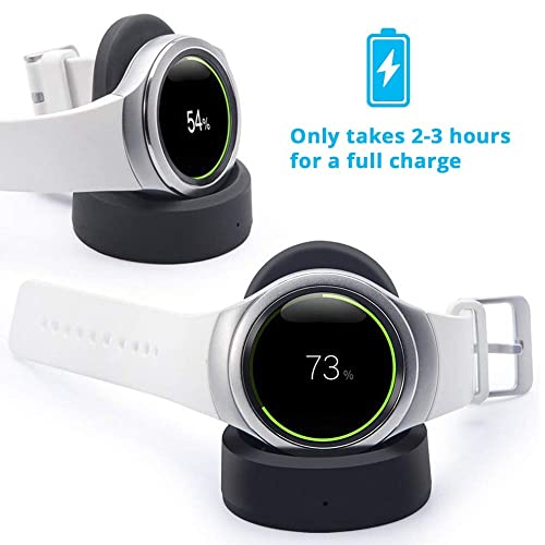Galaxy Gear S2 S3 Charger EMallee Charging Cradle Dock for Samsung Galaxy Gear S2 S3 Sport Smart Watch - Thumbnail 2