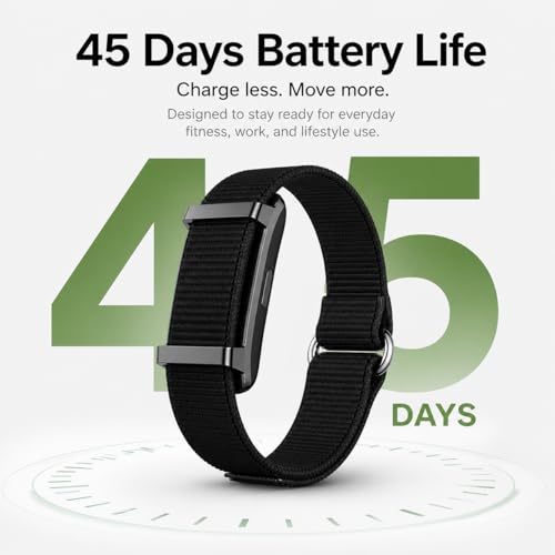 Image of AILKIN Corvex Smart Band - Premium Fitness Band | Upto 45 Days Battery Life| Multiple Sports Modes | Splash Resistant | Tracker with Map - 24 /7 Activity and Sleep Tracker