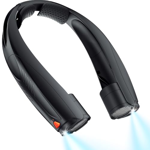 Funaudio Portable Neck Fan, 6000mAh Rech…
