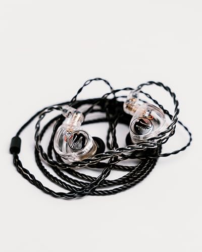 Image of Jessie Universal IEM in Ear Monitor Earbuds, Clear