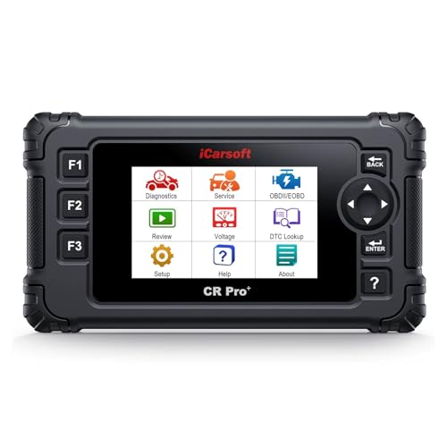 iCarsoft CR Pro+ | Outil de Diagnostic Automobile Multimarques OBD2 | Lecture et effacements Codes défauts | Reset FAP | Codage Injecteurs | Purge ABS et Autres Fonctions