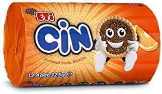 Orange Tart โ 11.45 oz (325g) Eti Cin Orange Biscuit - Pack of 6