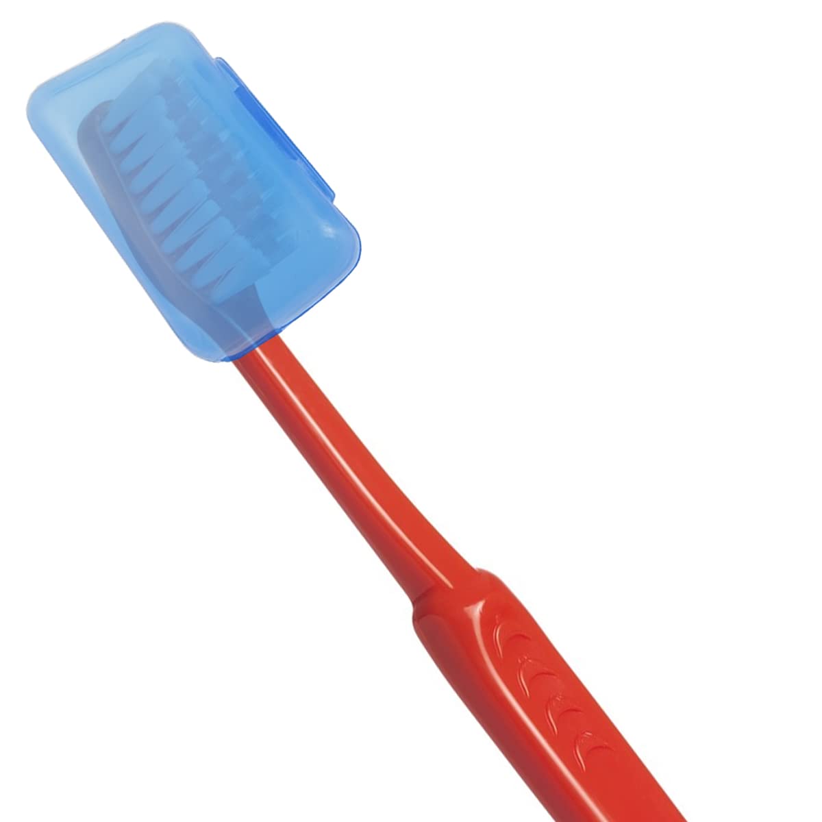 ROYHOO 100 recipientes portátiles para cepillo de dientes de viaje, tapas de cepillo de dientes, convenientes para viajes, hogar, oficina y uso en hoteles