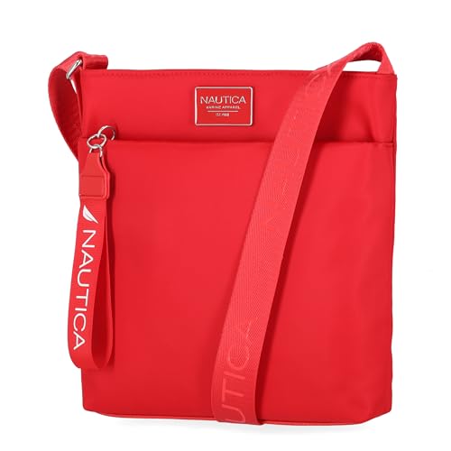 Image of Nautica Diver Nylon Small Women's Crossbody Bag Purse with Adjustable Shoulder Strap