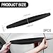 Hbxdeco 2PCS Anti-Collision Car Bumper Guard Strip, Anti-Scratch Car Bumper Protector Trim, Carbon Fiber Front and Rear Bumper Guard Sticker, Universal Exterior Car Accessories (Black)