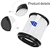 for inse S6 PLUS Replacement Filter for Cordless Vacuum Cleaner – 4-Pack High-Efficiency HEPA Filter Captures Particles as Small as 0.3 Microns, Plastic + Filter Paper Construction, White and Black