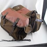 Materiali di alta qualità: questa borsa da bicicletta in tela e pelle di alta qualità garantisce durata e resistenza all'usura in tutte le vostre uscite ed è quindi un compagno affidabile.