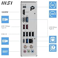 MSI PRO X870-P WiFi Mainboard, ATX - Unterstützt AMD Ryzen 9000/8000/7000 Prozessoren, AM5-60A SPS VR M, DDR5 Memory Boost (8200+ MT/s OC), PCIe 5.0 x16 & 4.0 x16, M.2 Gen5, Wi-Fi 7, 5G LAN – Ansicht 6