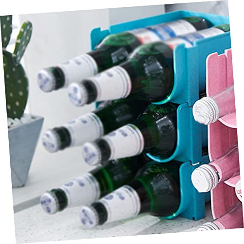 ifundom Dispensador De Rack De Armazenamento De Cerveja 16 Peças Recipientes De Armazenamento Para G