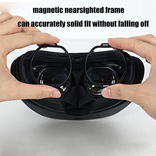Glasses Spacer Protector for VR 2 Glasses Lens Insert Anti-Scratch Ring Magnetic Glasses Bumper Protect Myopia Glasses from Scratching With Lens Protector Cover Fit for VR2 by Generic - Image 3