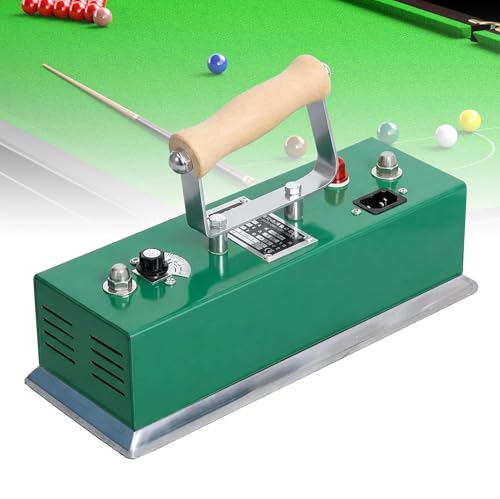 LIROPAU Billiards Table Cloth Iron, 300mm Adjustable Temperature Snooker Table Iron, Thermostatic Pool Table Cloth Iron, Quick Iron Pool Tablecloth for Billiard Games Room, Playroom Clubs