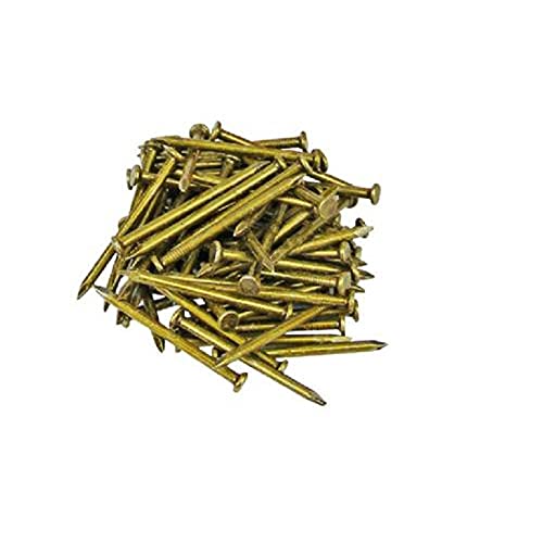 Clavos para carpintería, clavos de acero, para murales y pared, 60 mm, aproximadamente 90 piezas miniatura 3