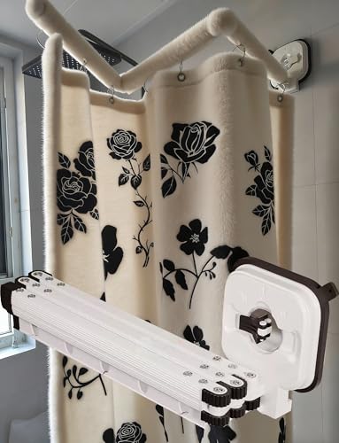 Rideau de douche pliable pour optimiser l'espace des cabines - 2