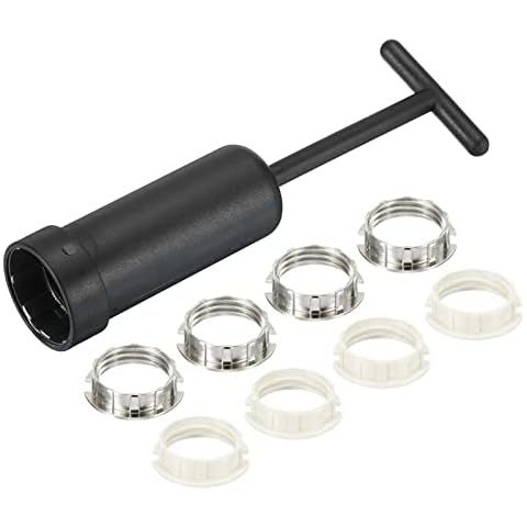 sourcing map G9 Lamp Socket Ring Set Cover