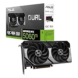 ASUS NVIDIA GeForce RTX 5060 Ti Tarjeta de Video PCI Express 5.0 GDDR7 OC Edition/DUAL-RTX5060TI-O8G Distribuidor Autorizado Nacional