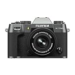 Fujifilm X-T50 Fotocamera Digitale Mirrorless 40MP KIT XC15-45mmF3.5-5.6, Sensore X-Trans CMOS 5 HR, IBIS, Filmati 6.2K 30p, Mirino EVF, Schermo LCD 3" tiltabile, Antracite